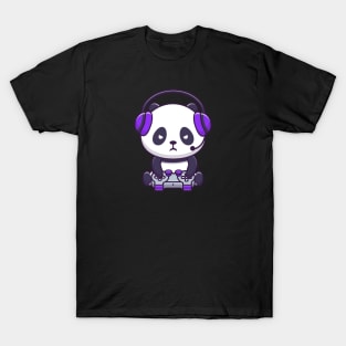 Gaming Panda T-Shirt